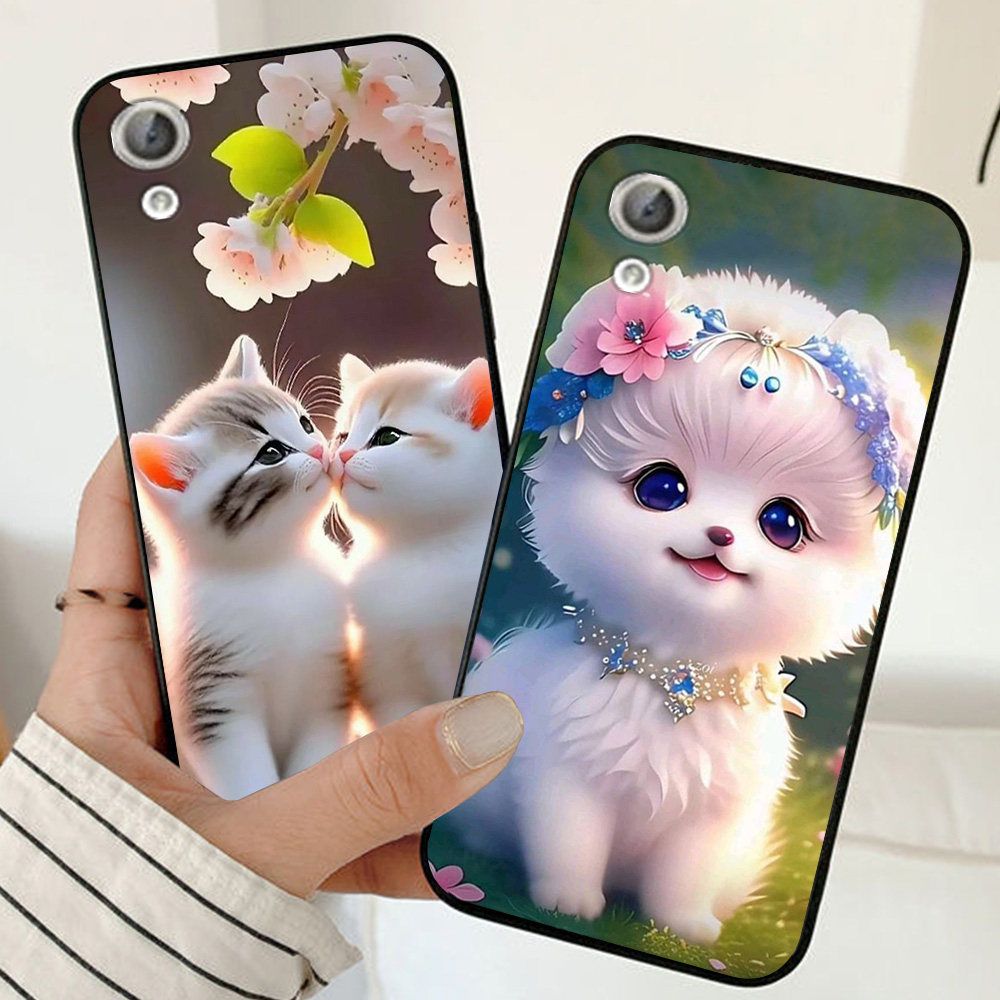 เคส Huawei y6 ii / y6ii พิมพ์ลายแมวน่ารัก
