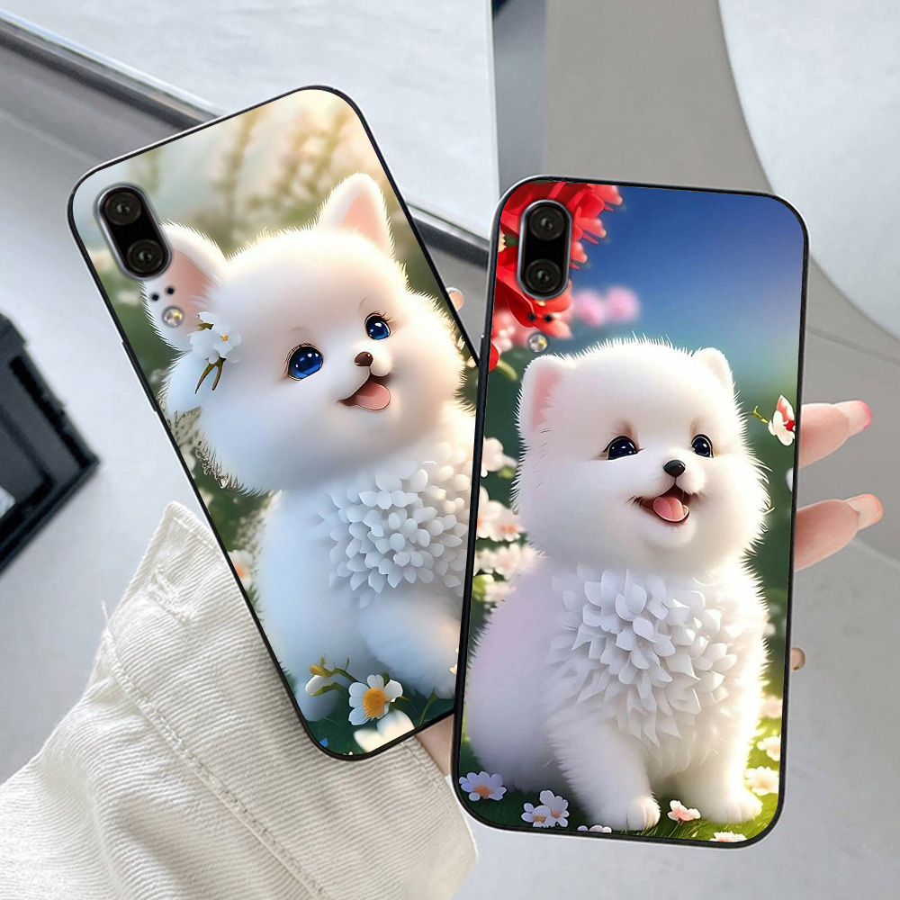 เคส Huawei p20 / huawei p20 lite / nova 3e พิมพ์ลายแมวน่ารัก