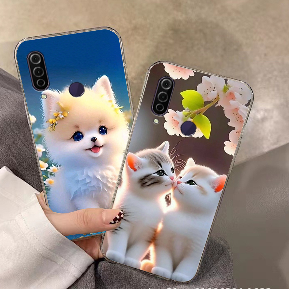 เคส Vsmart Joy 3 / vsmart Joy3 plus / vsmart joy 3+ พิมพ์ลายแมวน่ารัก