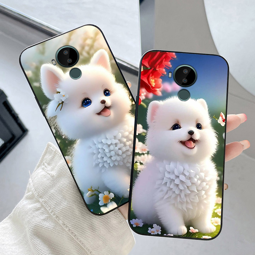 เคส Nokia c20 / nokia c30 / c10 พิมพ์ลายแมวน่ารัก