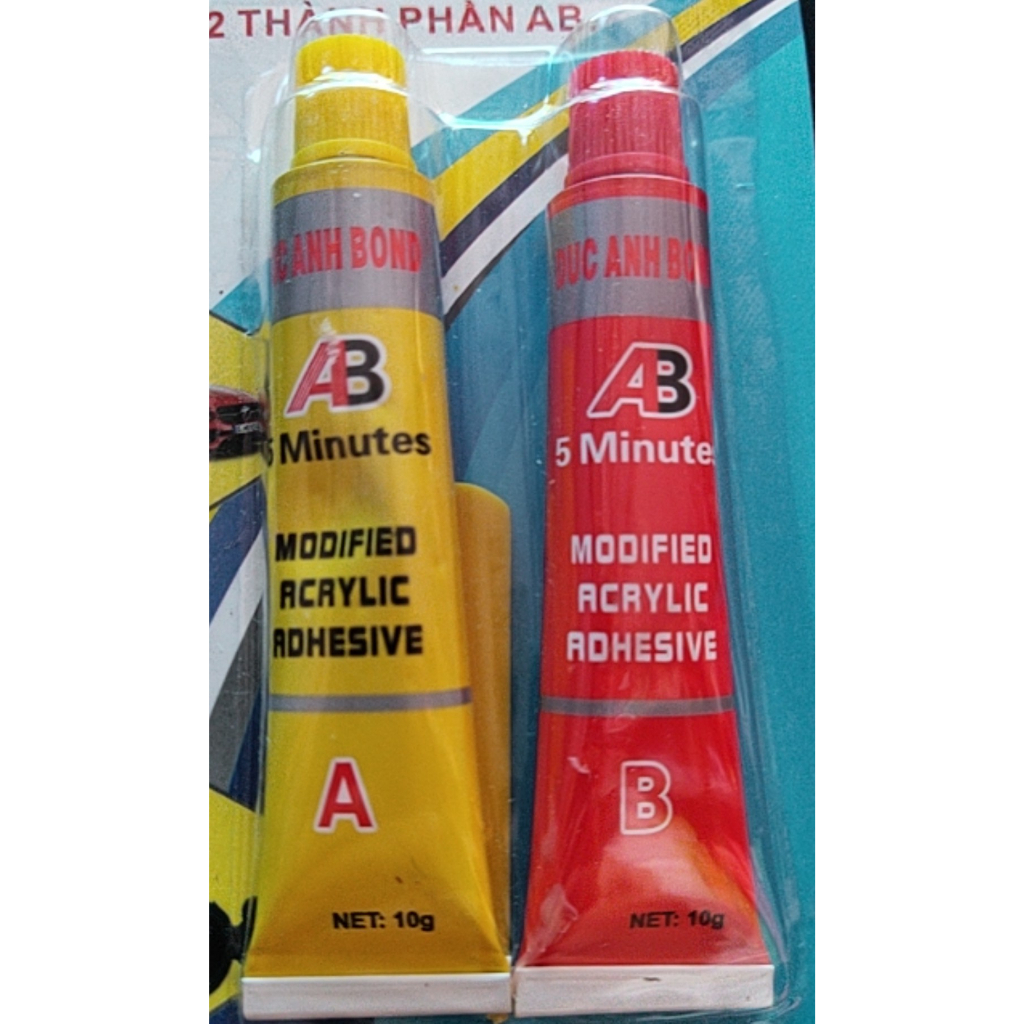 [TWO INGREDIENTS GLUE] AB GLUE - 2 หลอด 2 INGREDIENTS