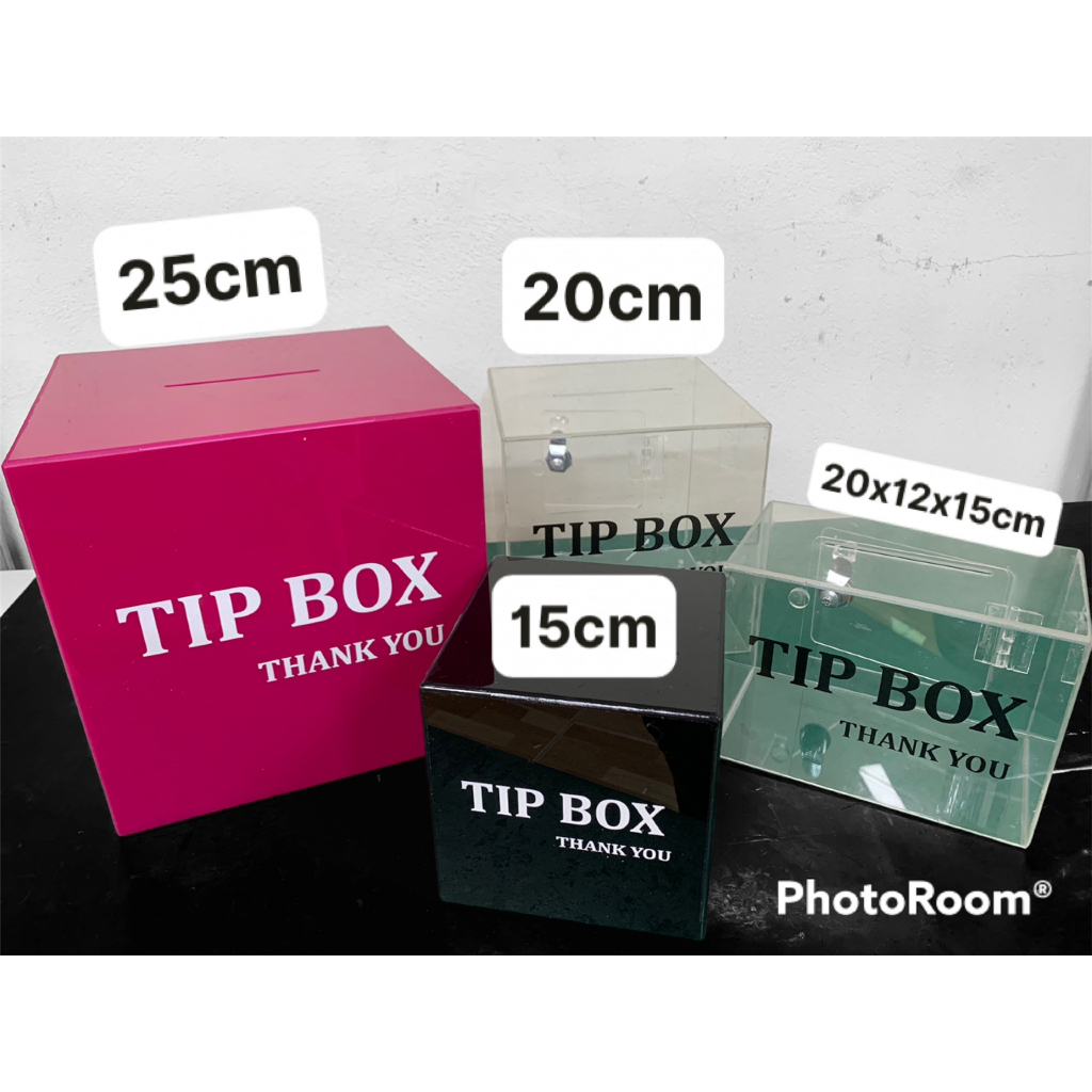 Tip BOX - TIP BOX ทําจากไมกาพร้อมล็อคฟรี