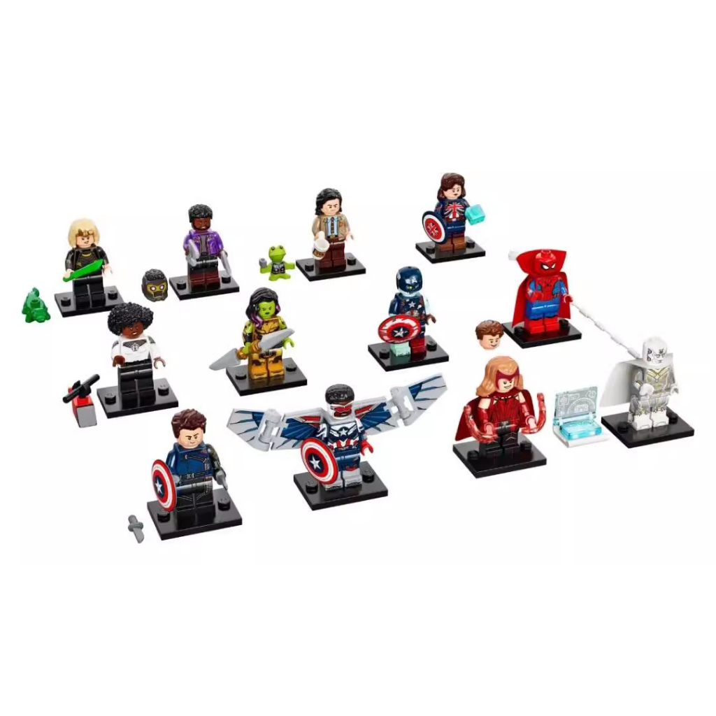 Lego 71031 Marvel Series 1 ของเล่นประกอบตัวละคร (ไม่ตรวจสอบ)
