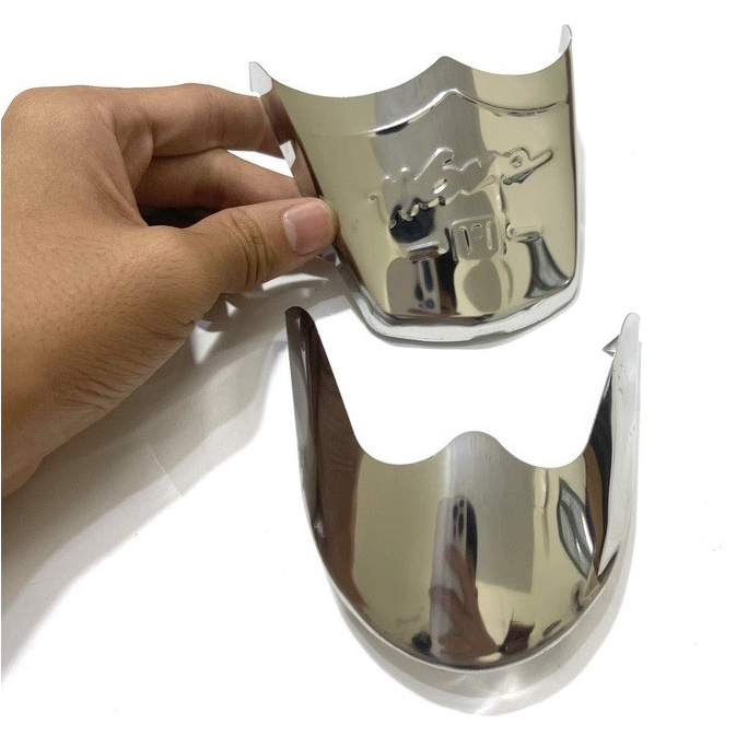 Wave สแตนเลสด้านหน้าและด้านหลังจมูก Guards FRONT AND REAR Fenders สําหรับ Wave50cc-100cc-110 แข็งแกร่งเป็นพิเศษ
