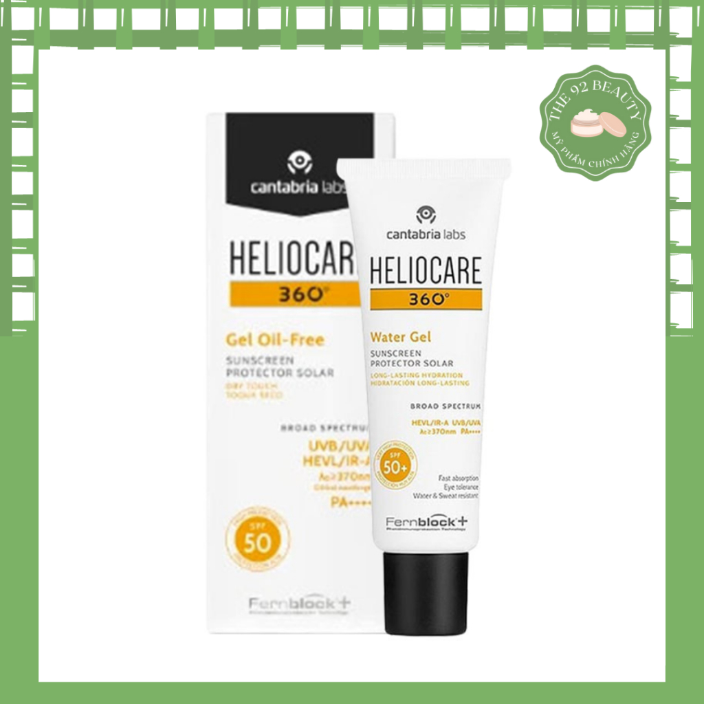 Heliocare Water Gel / Mineral / Pigment / Age Active Fluid / AR Emulsion 50ML
