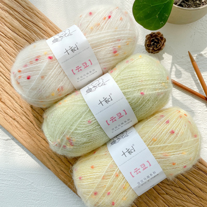 Mohair pom/ mohair ด่าง/ mohair ทวีด