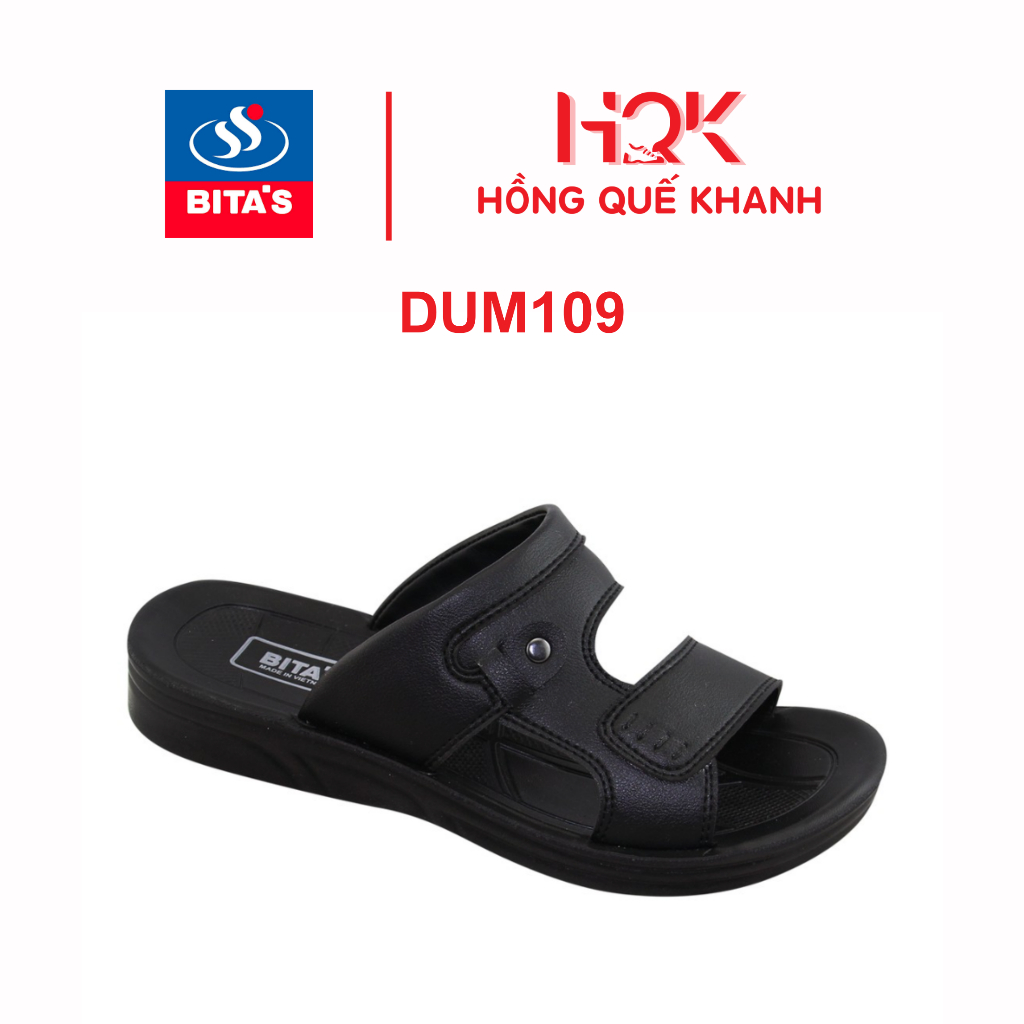[BITAS] รองเท้าโลฟเฟอร์หนังผู้ชาย TWO-SANDAL - DUM109