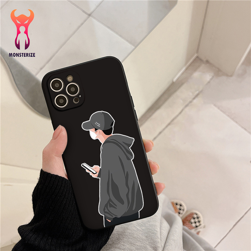 เคสโทรศัพท์ iPhone เด็กเกาหลีสําหรับ iPhone 6plus/6s/7/7plus/8/8plus/x/xs/11/12/pro/max/plus/promax 