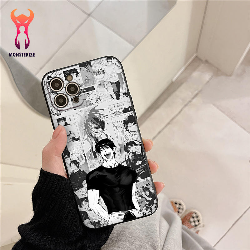 Toji fushiguro เคสโทรศัพท์ iPhone สําหรับ iPhone 6plus/6s/7/7plus/8/8plus/x/xs/11/12/pro/max/plus/pr