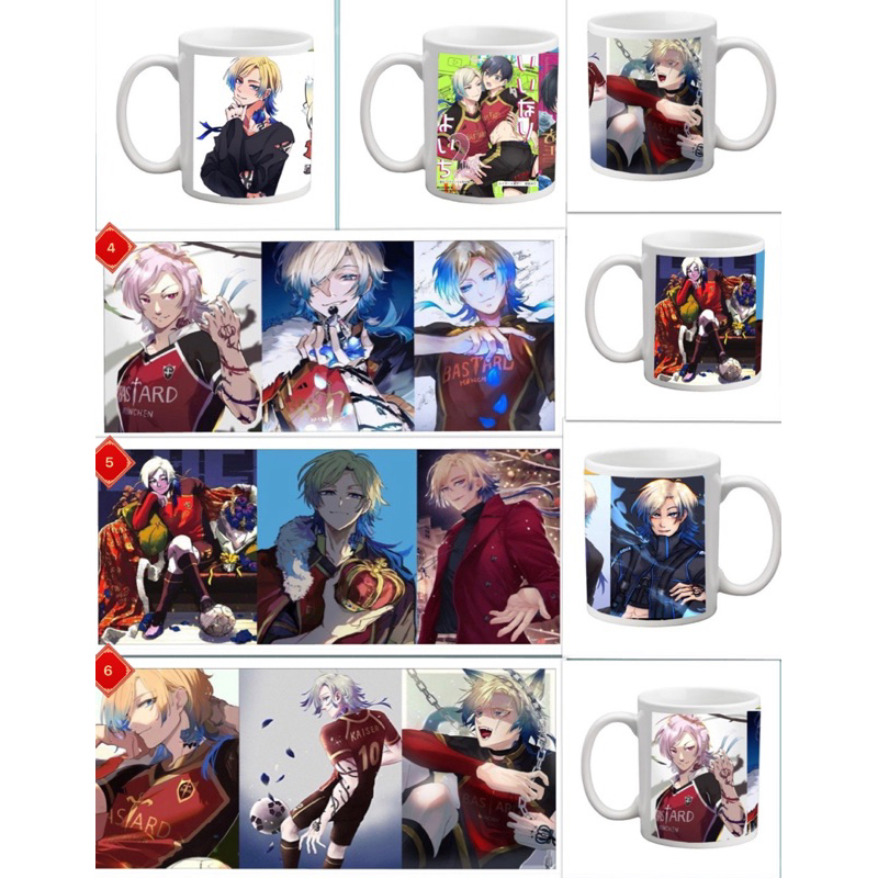 Blue Lock Michael kaiser cup / Michael kaiser Blue Lock ถ้วยเซรามิค Michael kaiser / ถ้วยพิมพ์ลาย Mi