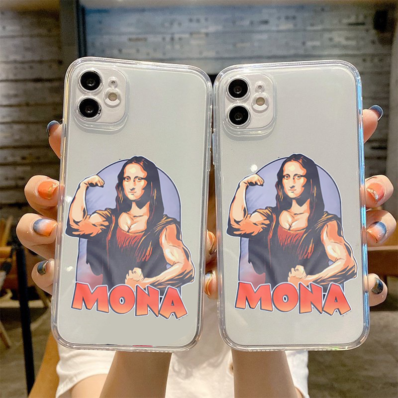 MONA Muscle เคสไอโฟน 7/7plus/8/8plus/x/xr/xs/11/12/13/pro/max/promax/14/pro/max u1083