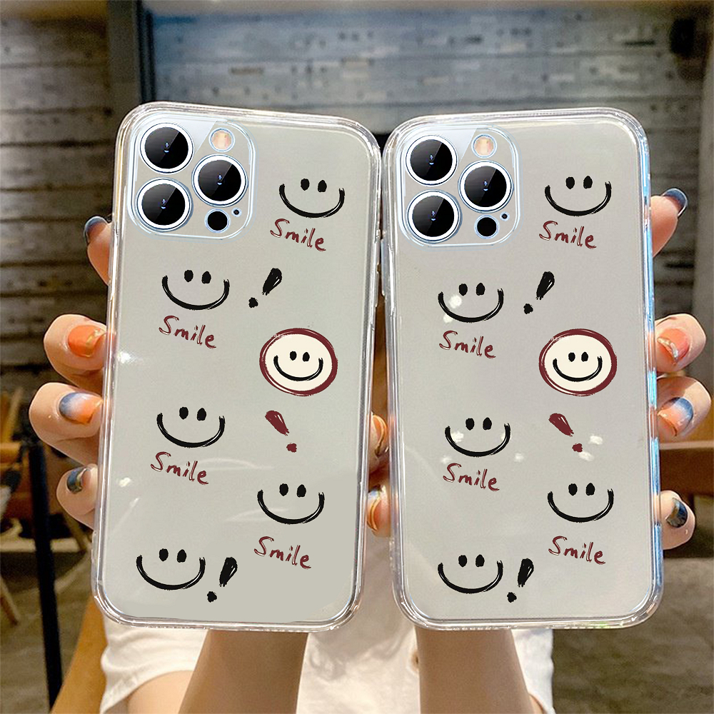 เคส Iphone หน้ายิ้ม 7/7plus/8/8plus/x/xr/xs/11/12/13/pro/max/promax/14/pro/max u1850