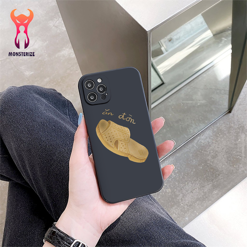 รองเท้าแตะรังผึ้งขอบสี่เหลี่ยมเคสโทรศัพท์ iPhone สําหรับ iPhone 6plus/6s/7/7plus/8/8plus/x/xs/11/12/