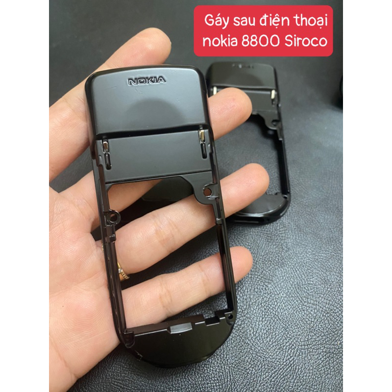 โทรศัพท์ Nokia 8800 Siroco ด้านหลัง//ส่วนประกอบ 8800 Siroco//Nokia 8800 Siroco ซี่โครง