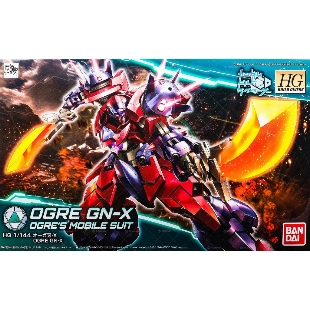 กันดั้มโมเดล HG Build Divers Ogre Gn-X Serie