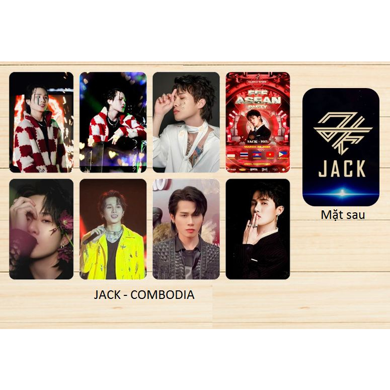 ชุดการ์ดมุม JACK J97 COMBODIA 8 ใบ พร้อมมุมโค้งมน 2 มุม