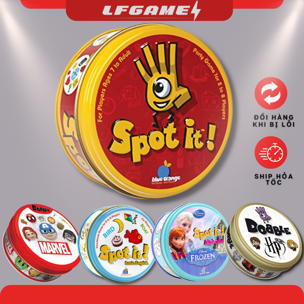 SPOT IT ของเล่นกระตุ้นความคิด เกมกระดาน halli Galli พื้นฐาน ตัวอักษรที่น่าสนใจภาษาอังกฤษสําหรับเด็กทารก