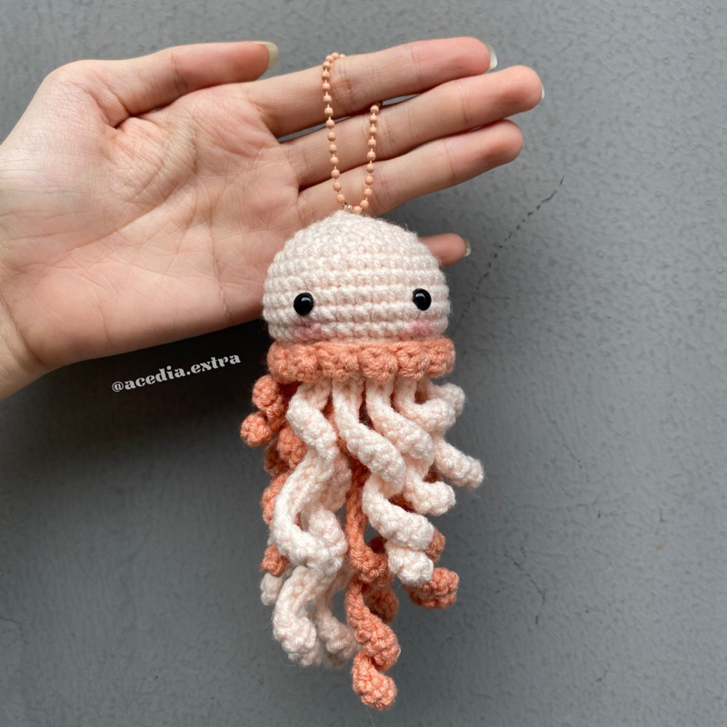 [WOL KEYCHAIN] JELLYFISH - ADORABLE JELLYFISH