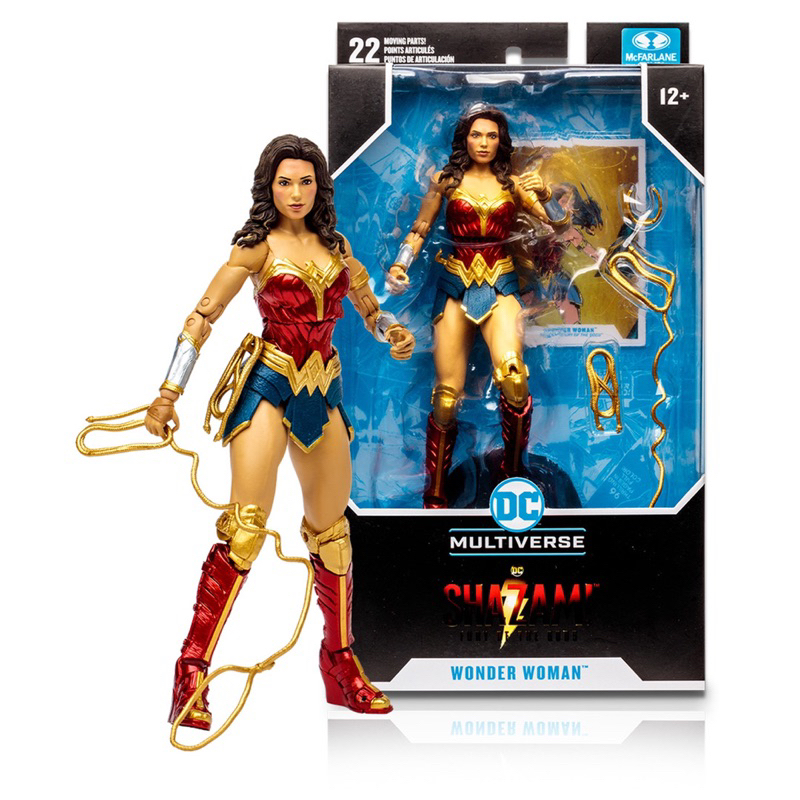 McFarlane Toys DC Multiverse Wonder Woman (Shazam!: โมเดล Fury of the Gods)