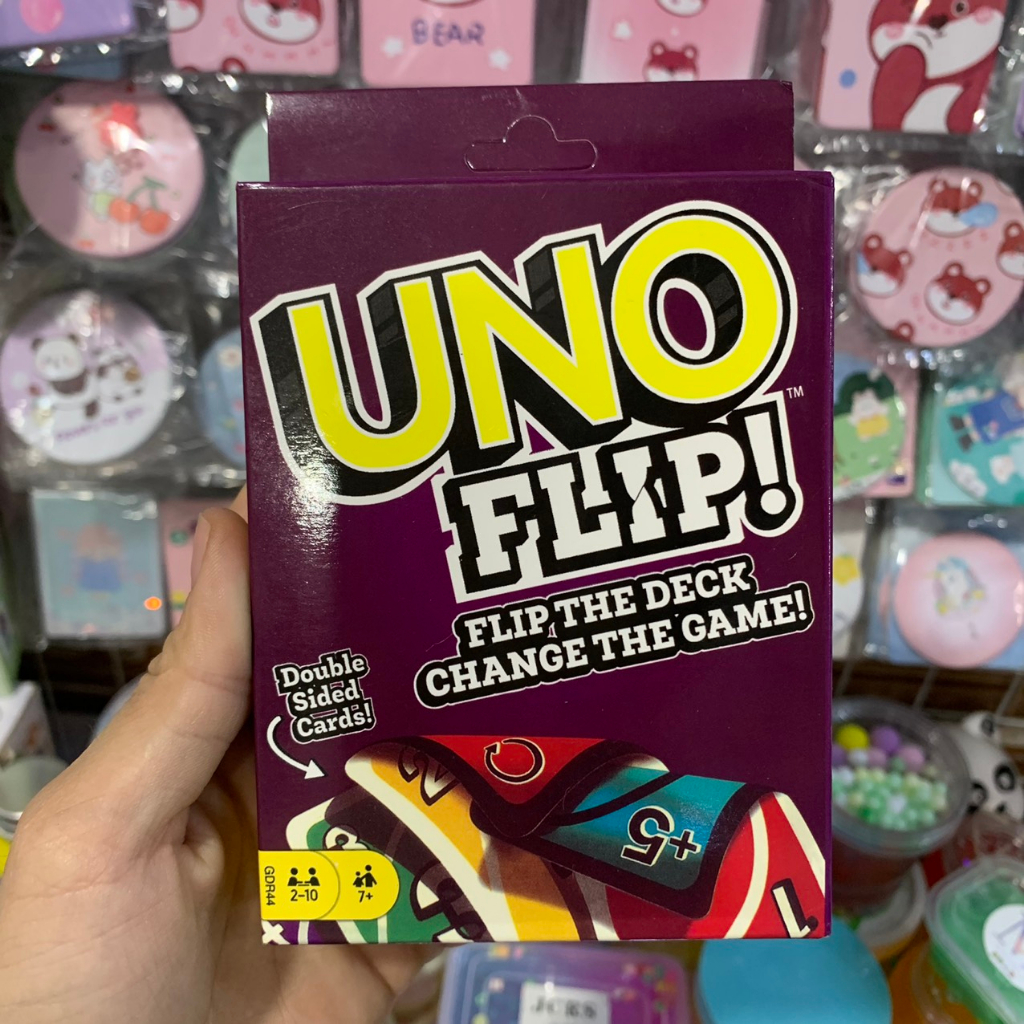 UNO FLIP Deck (การ์ด uno ที่อธิบายไว้)