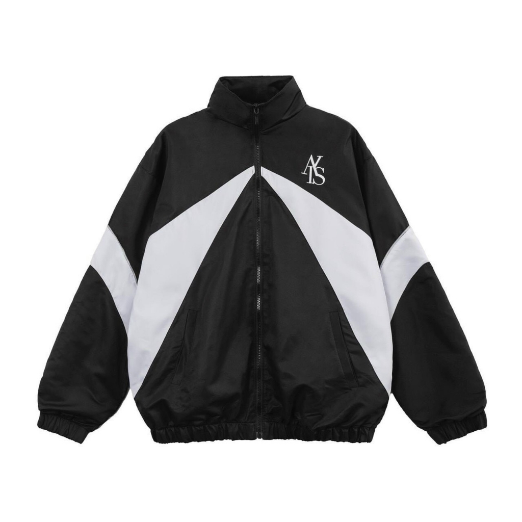 ที่ เสื้อแจ็กเก็ตร่มชูชีพ ผู้ชาย ผู้หญิง เนื้อผ้ากันลม 2 ชั้น แบบกว้าง คอปกตั้ง คุณภาพสูง NCH แฟชั่น