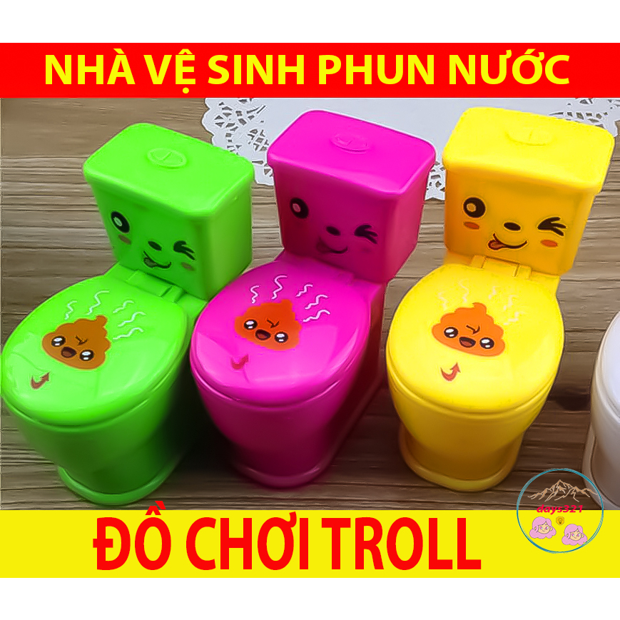 ของเล่นสเปรย์น้ํารูปห้องน้ํา-สเปรย์น้ําของเล่นม้วนห้องน้ํา จ6858