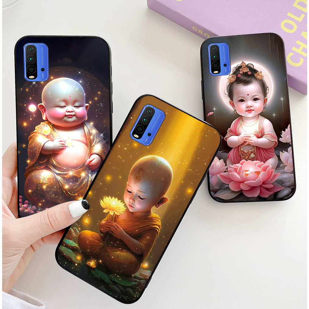 เคส Xiaomi redmi 9t และ mi 9t พร้อมรูปภาพของอาจารย์ตัวน้อยและพระตัวน้อย