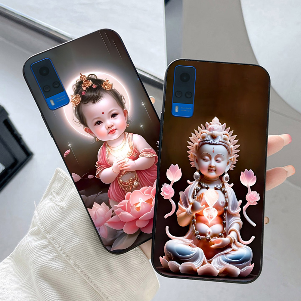 เคส Vivo y51 2020, y53s / y51 2015 พร้อมภาพอาจารย์น้อยและพระน้อย