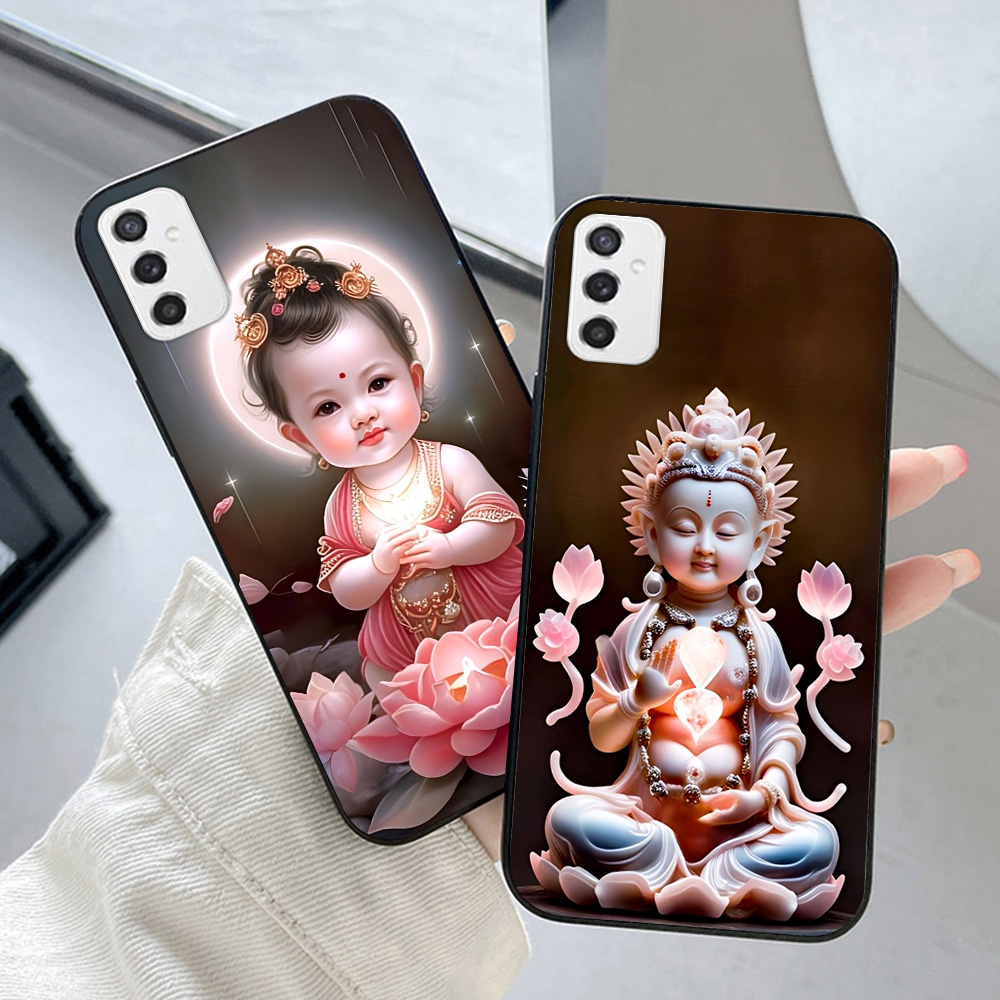 เคส Samsung m23 5g / m52 5g พร้อมภาพอาจารย์ตัวน้อยและพระตัวน้อย