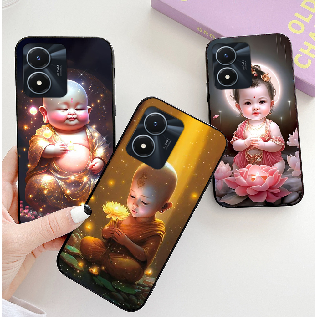 เคส Vivo y02s / vivo y01 / vivo y02 พร้อมภาพอาจารย์น้อยและพระน้อย