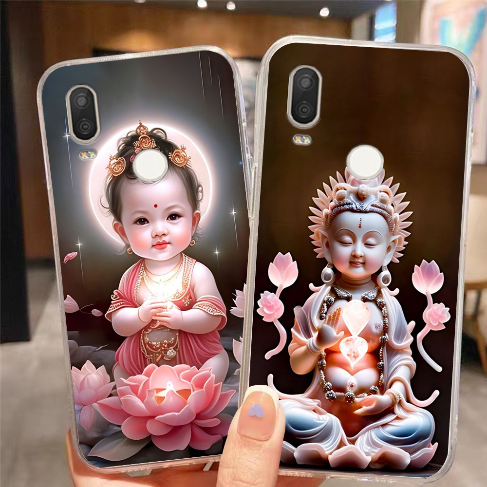 เคส Vsmart Active 1 / vsmart Active 1 Plus / vsmart Active 1+ พร้อมรูปภาพของอาจารย์น้อยและพระน้อย