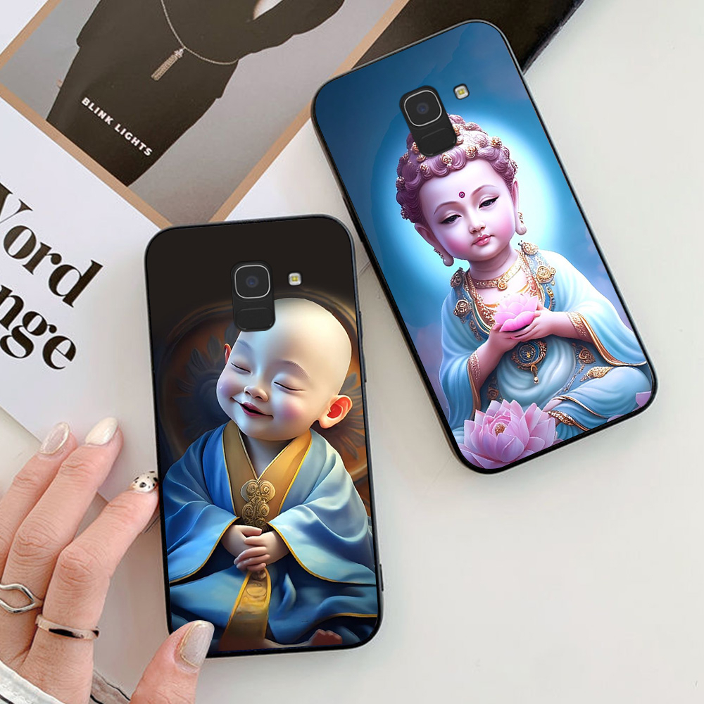เคส Samsung ss j6 plus / ss j6+ / a8 2018 / a8 plus 2018 / ss j6 2018 พร้อมภาพอาจารย์น้อย พระน้อย