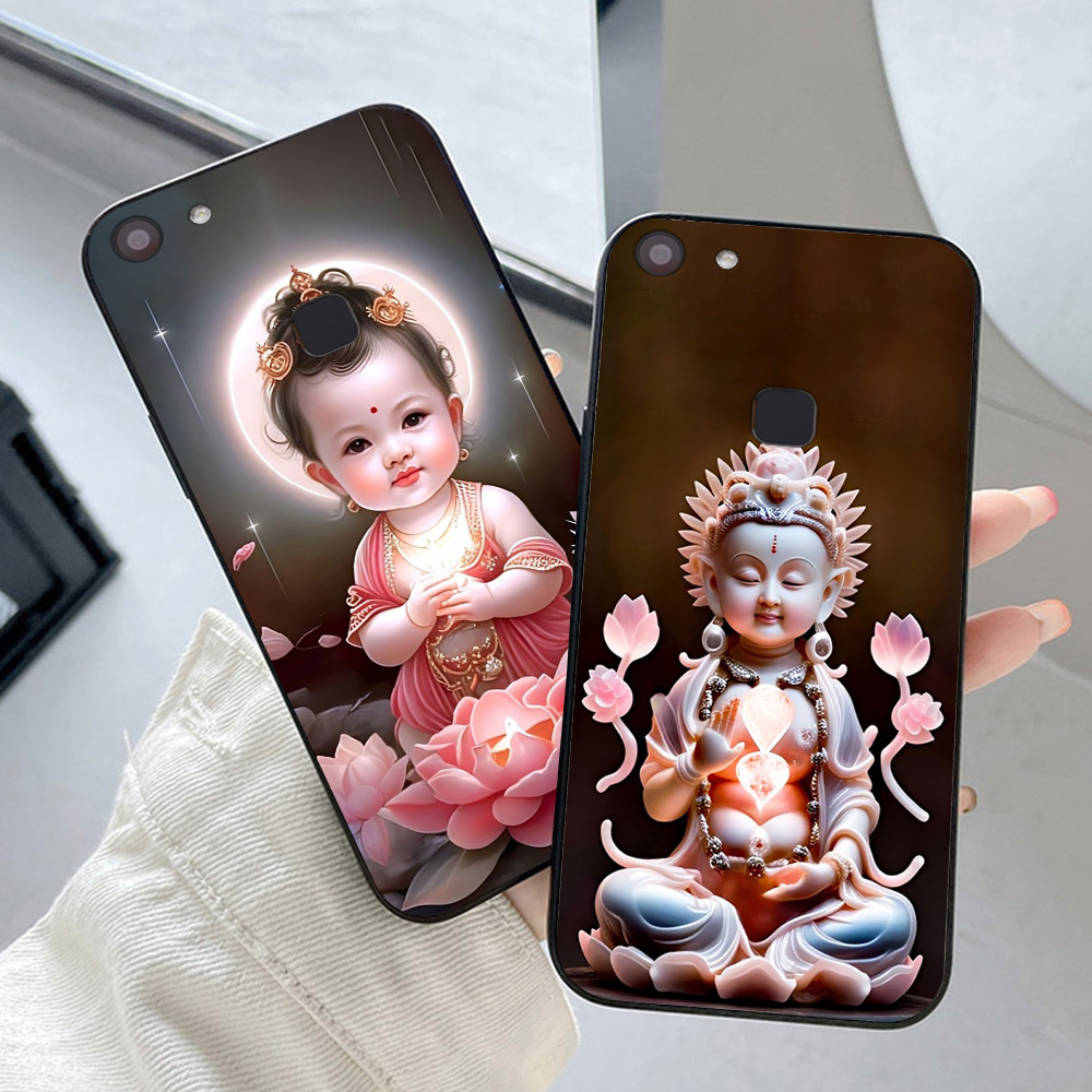 เคส Vivo v7, vivo y75, เคส vivo v7 plus / v7 pro พร้อมรูปภาพของอาจารย์น้อยและพระน้อย