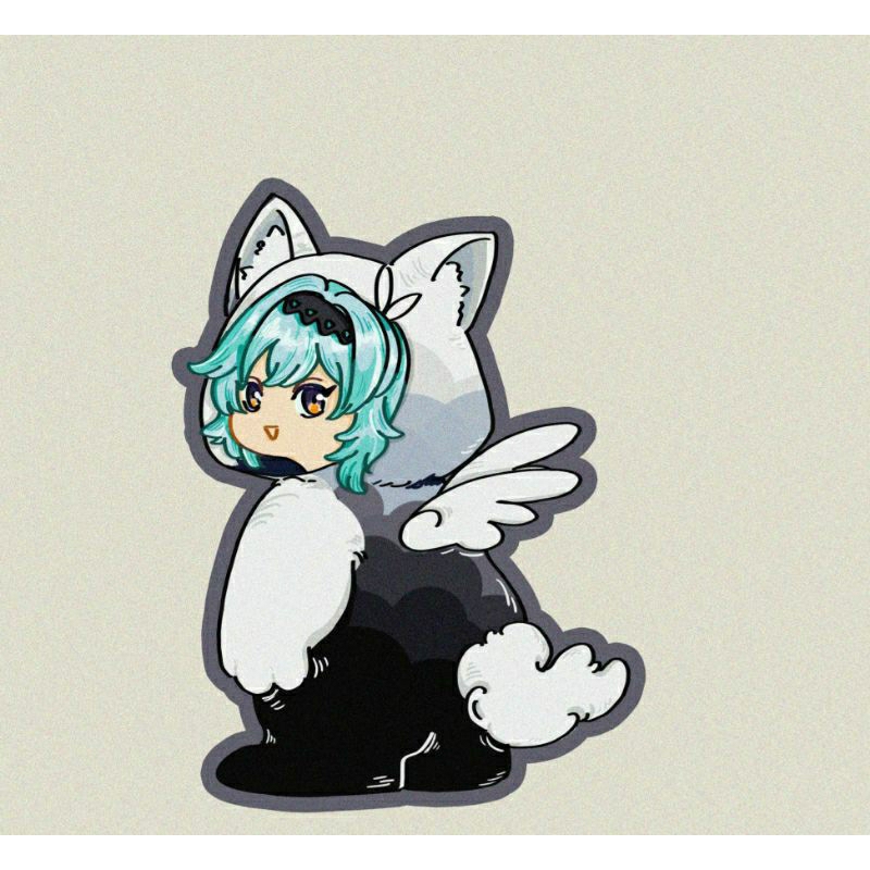 สติ๊กเกอร์ Eula Genshin Impact