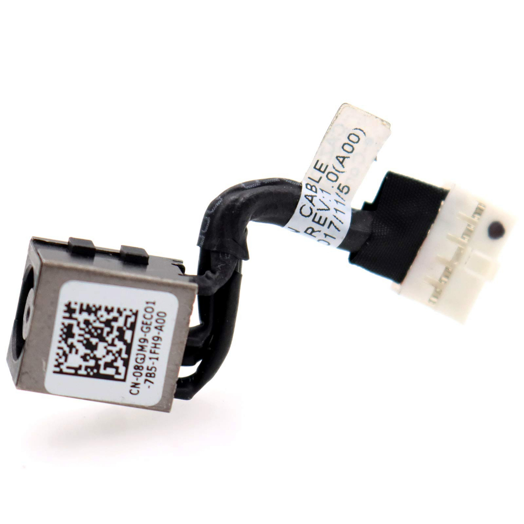 สายไฟ DC พร้อมสายสําหรับคอมพิวเตอร์ Dell E7480 E7490 E7491 08gjm9