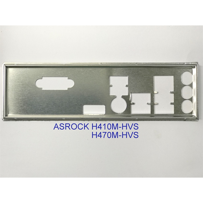 FE บล็อกหลัก ASROCK H470M-HVS (โล่เมนบอร์ด IO: 57)