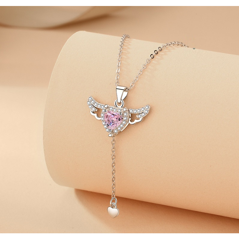 สร้อยคอปีกนางฟ้า Ofelia เงิน 925 สําหรับผู้หญิง