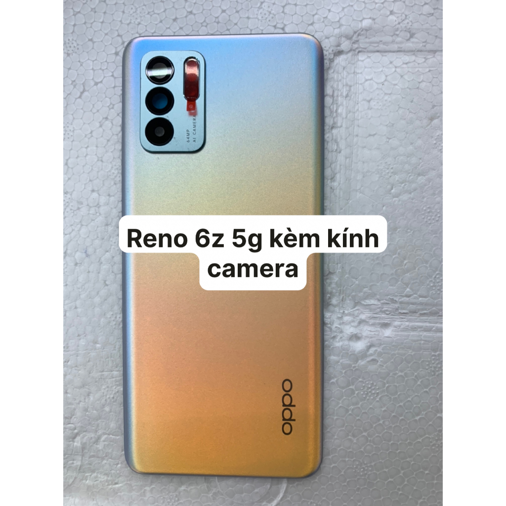 New zin Case oppo RENO 6Z-5G เคสโทรศัพท ์ ( พร ้ อมรหัสกระจกกล ้ อง )