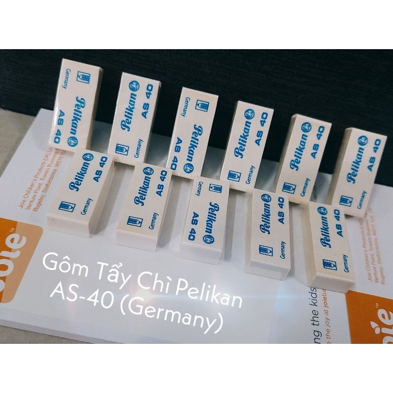 Pelikan AS-40 ยางลบตะกั่วพรีเมียม (Made in Germany) เนียน สะอาด และมีประสิทธิภาพสูง