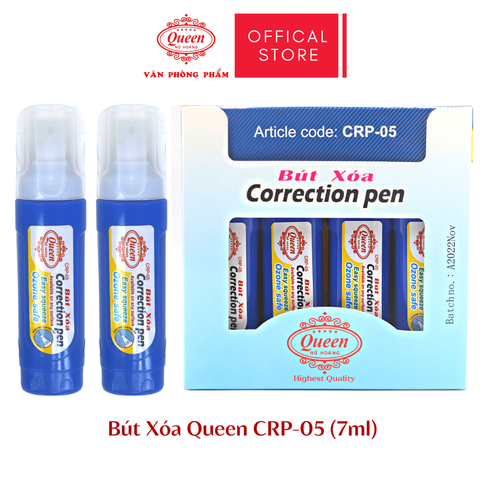 ปากกาลบน้ํา Queen CPR-05 (7ml)