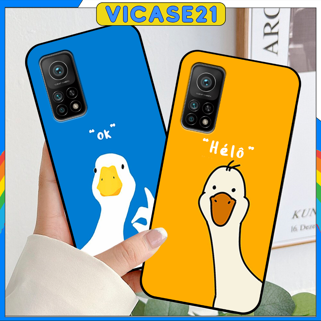 เคส Xiaomi Mi 10T Pro - Mi 10T Pro 5G พร้อมพิมพ์ลาย DUCK น่ารัก