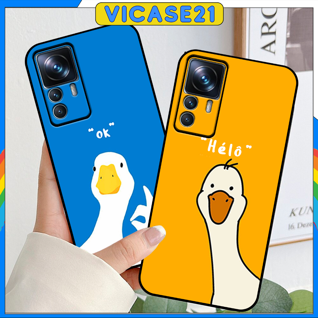 Xiaomi 12T - เคส 12T PRO พร้อมพิมพ์ลาย DUCK น่ารัก