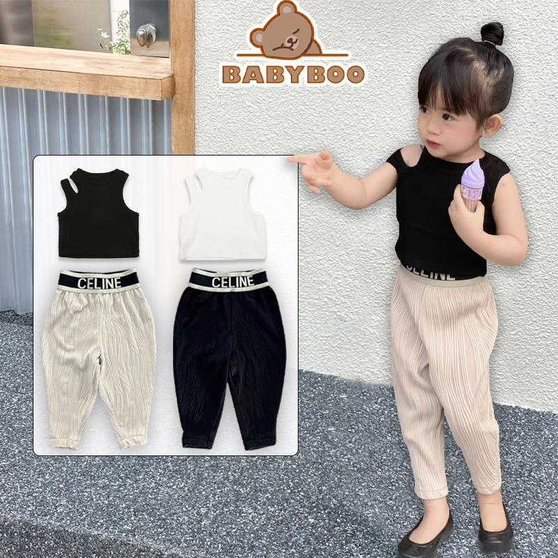 กางเกงถุงสาว เสื้อครอปเท่ๆ สําหรับสาวๆ - BabyBoo Store