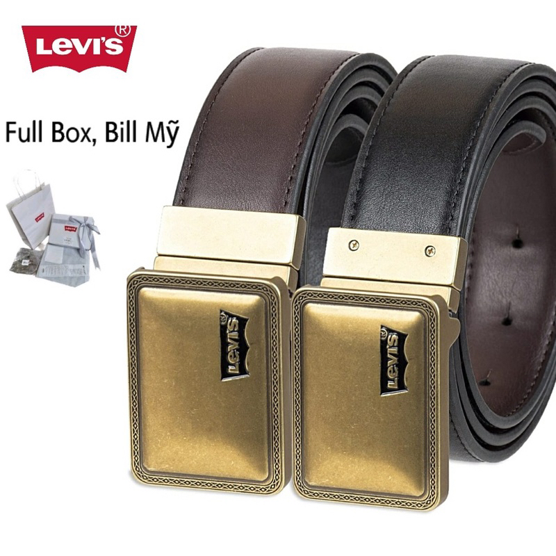 เข็มขัดหนังผู้ชาย Levis ของแท้นําเข้าจาก US