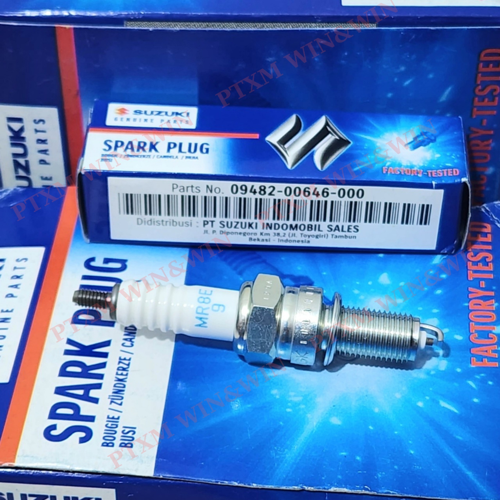 หัวเทียน Raider Fi, Satria Fi, GSX (MR8E9) - 09482-00646-000