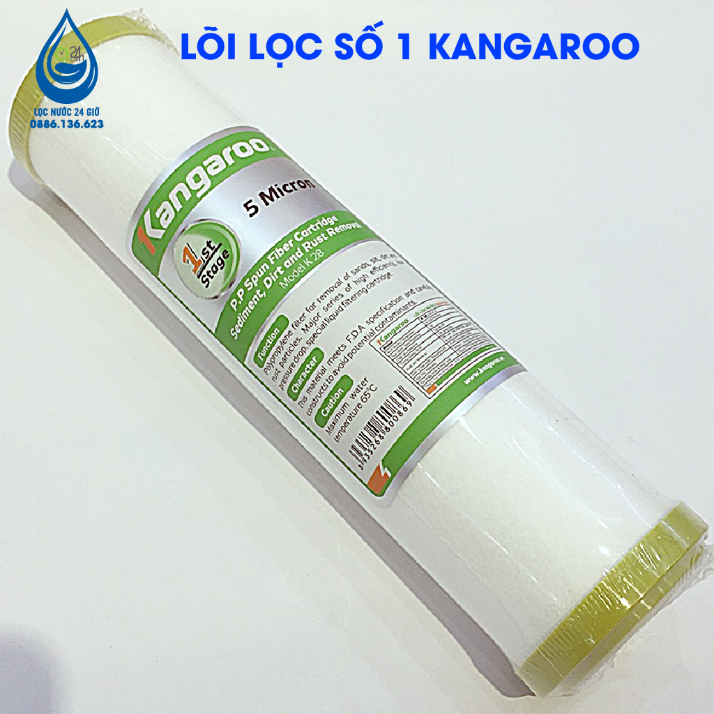 เครื่องกรองน้ํา Kangaroo PP 5 Micron No. 1 ของแท้