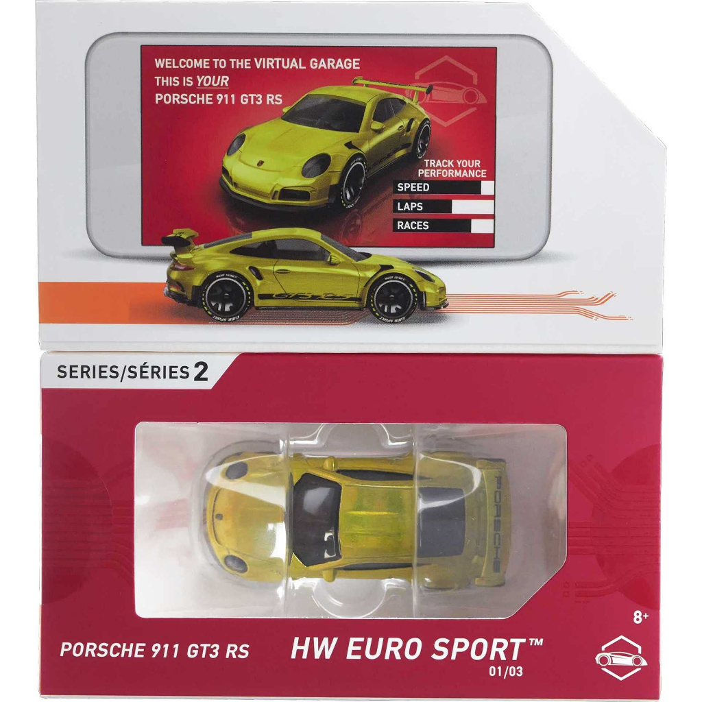 Hot Wheels id Porsche 911 GT3 RS รถโมเดล