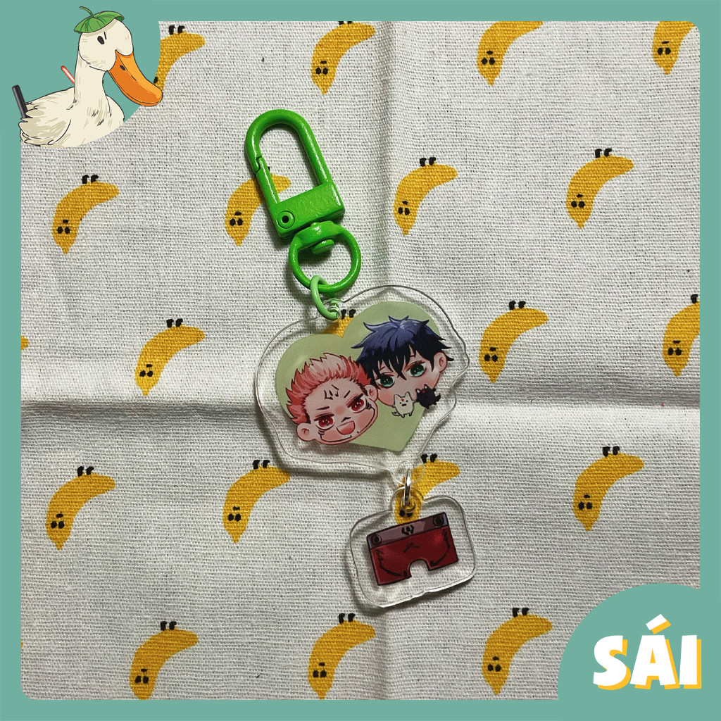 JJK sukuna Megumi พวงกุญแจ/พวงกุญแจ