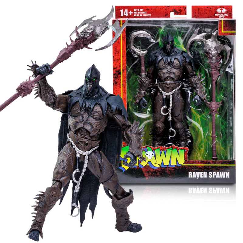 McFarlane Toys Spawn Series Model - Raven Spawn (ตะขอเล็ก)