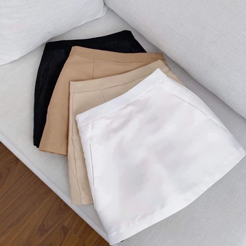 กระโปรงชั้นในสตรีเอวสูงผ้ายืดเบา น่ารักสุดๆ มี 3 ไซส์ SML MH888